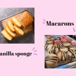 Vanilla Sponge & Macarons Recipe bundle (no resell rights)