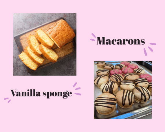 Vanilla Sponge & Macarons Recipe bundle (no resell rights)